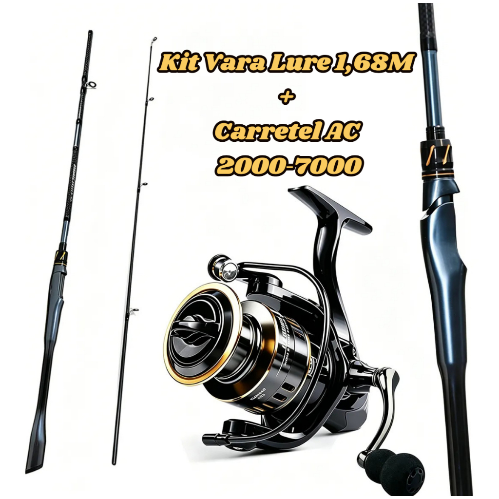 Molinete de Pesca Profissional 18+1 Rol 5.2:1 Metal Max Arraste 8‑9KG Água Doce/Salgada